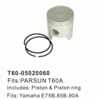 2 STROKE - PISTON, PISTON RING & BEARING - PARSUN T60A - YAMAHA E75B,85B,90A  - T60-05020060- Parsun